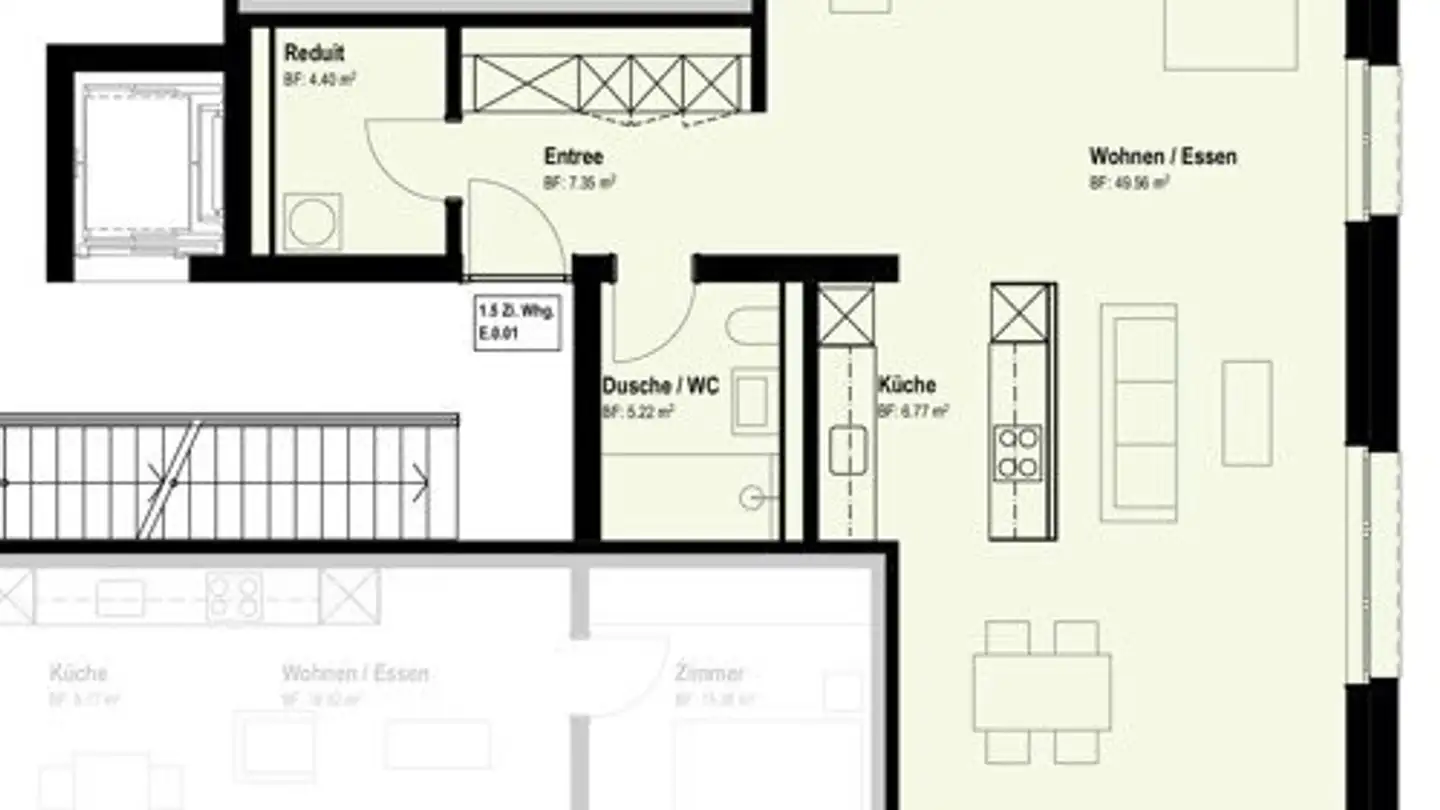 Wohnung mieten - Hauptstrasse 71a, 6260 Reiden - Foto 2