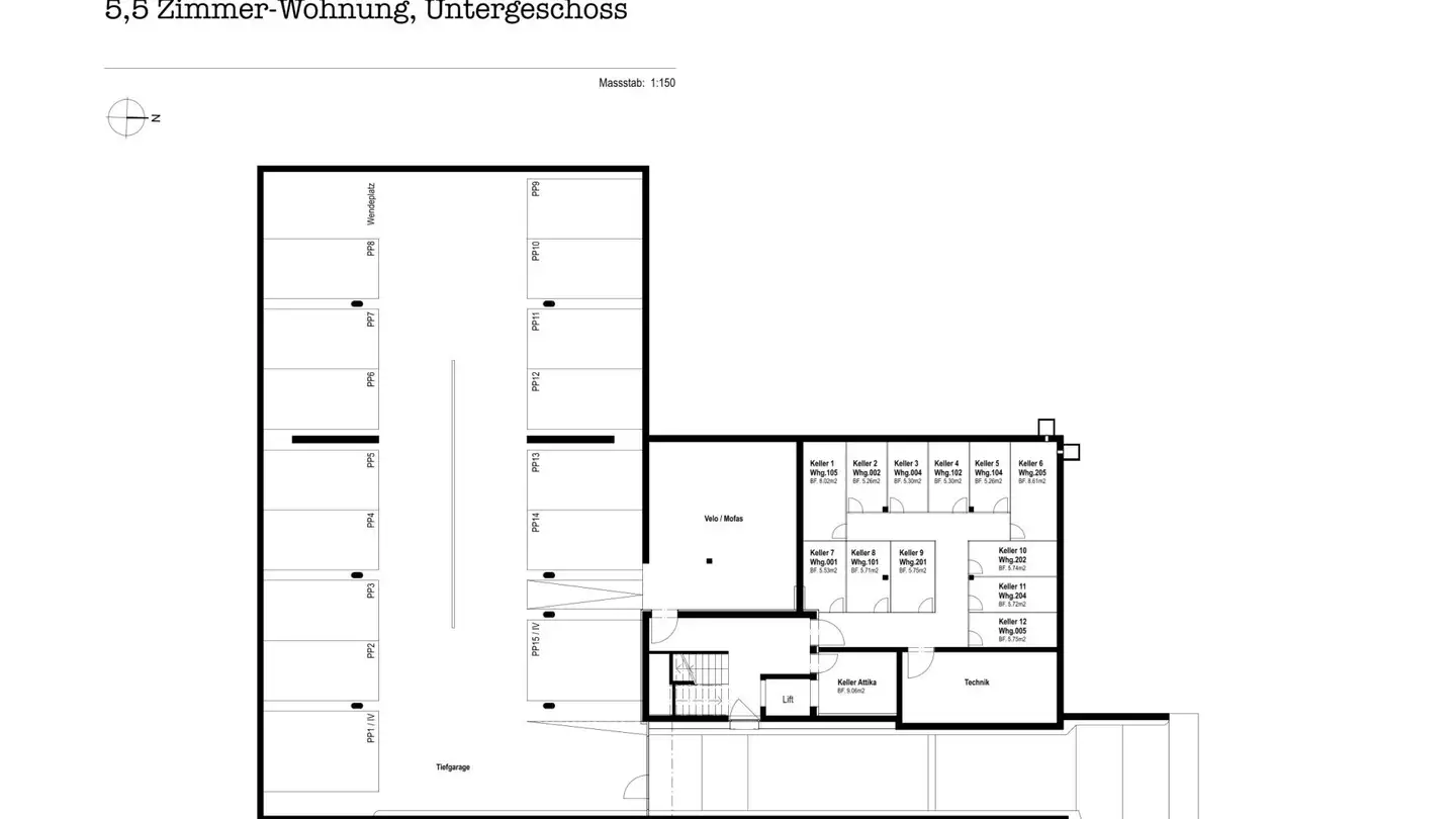 Place de parking couverte à louer - Galgenholzstrasse, 8500 Frauenfeld - Photo 3