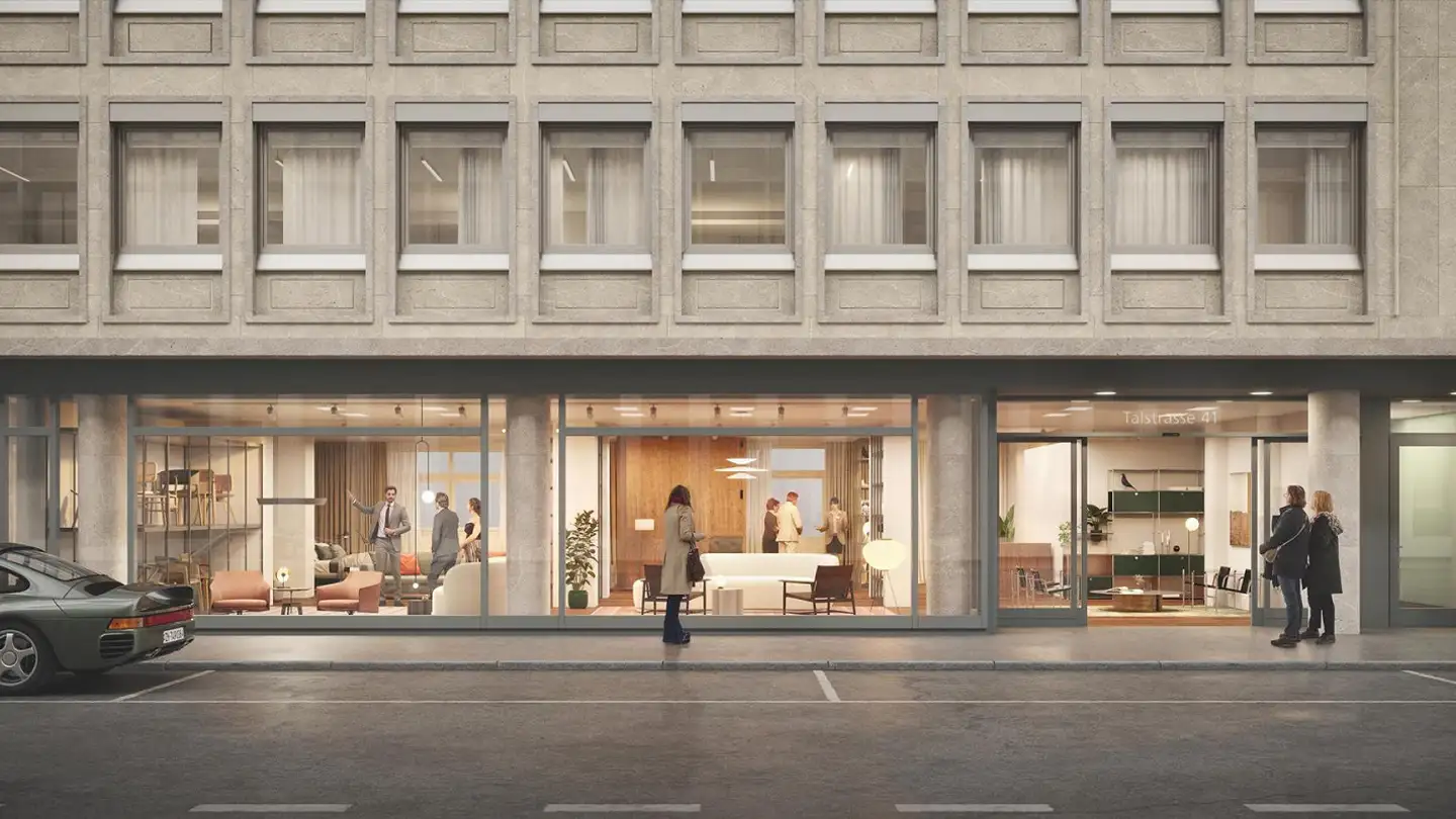 Bürofläche mieten - Talstrasse 41, 8001 Zürich