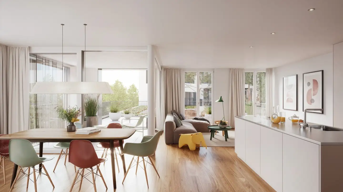 Wohnung mieten - Bahnhofstrasse 18, 8956 Killwangen