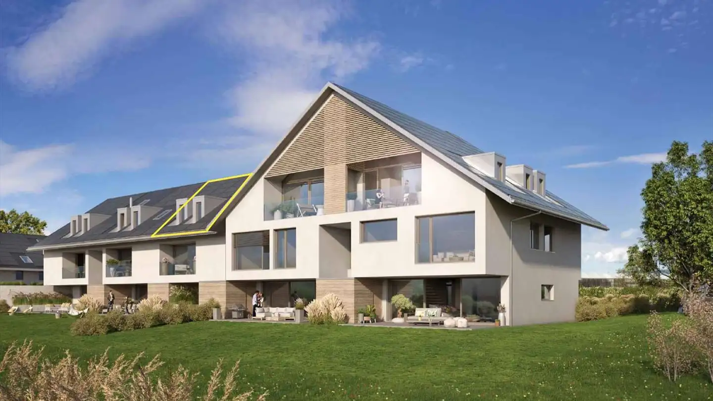 Attic flat for sale - Allens, 1304 Cossonay-Ville