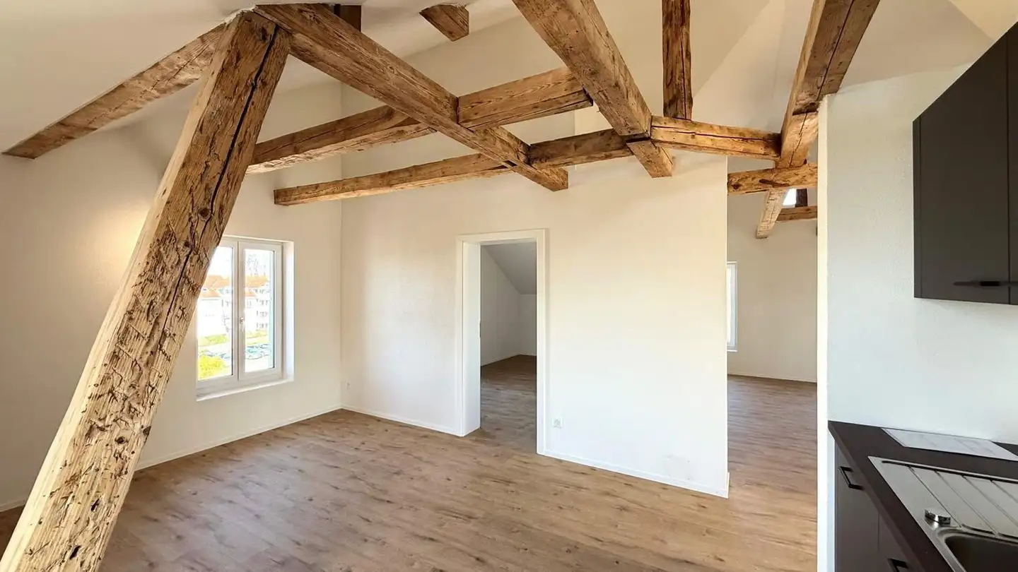 Attic flat for rent - Thannstrasse 13, 9403 Goldach - Photo 2