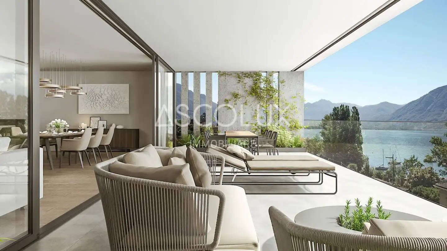 Wohnung kaufen - Via Rivapiana, 6648 Minusio