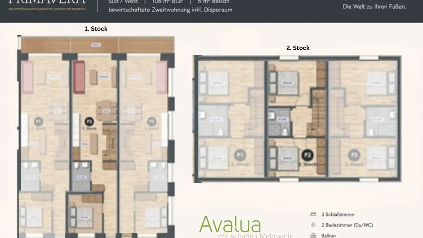 Maisonette kaufen - Seilbahnstrasse 19, 3910 Saas-Grund - Foto 3