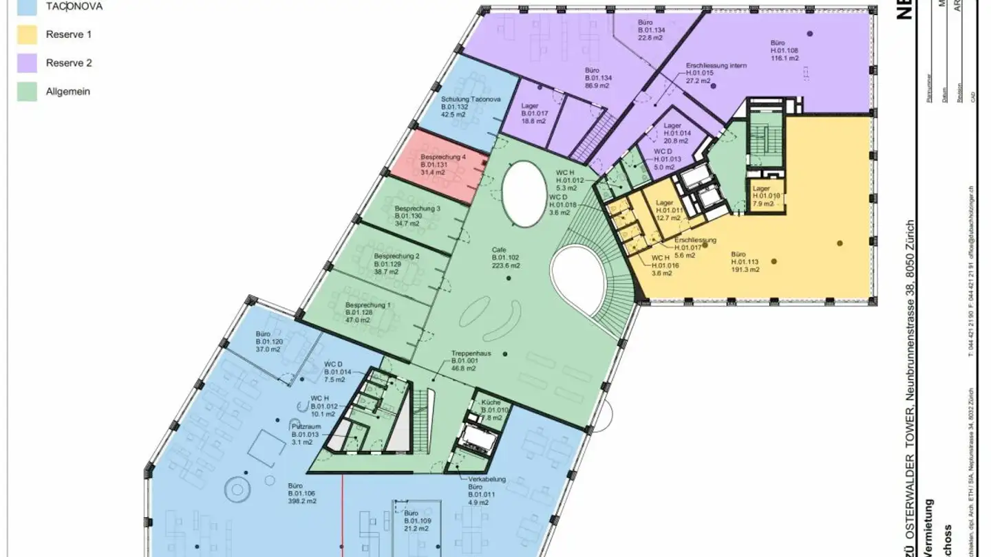 Office space for rent - Neunbrunnenstrasse 40, 8050 Zürich