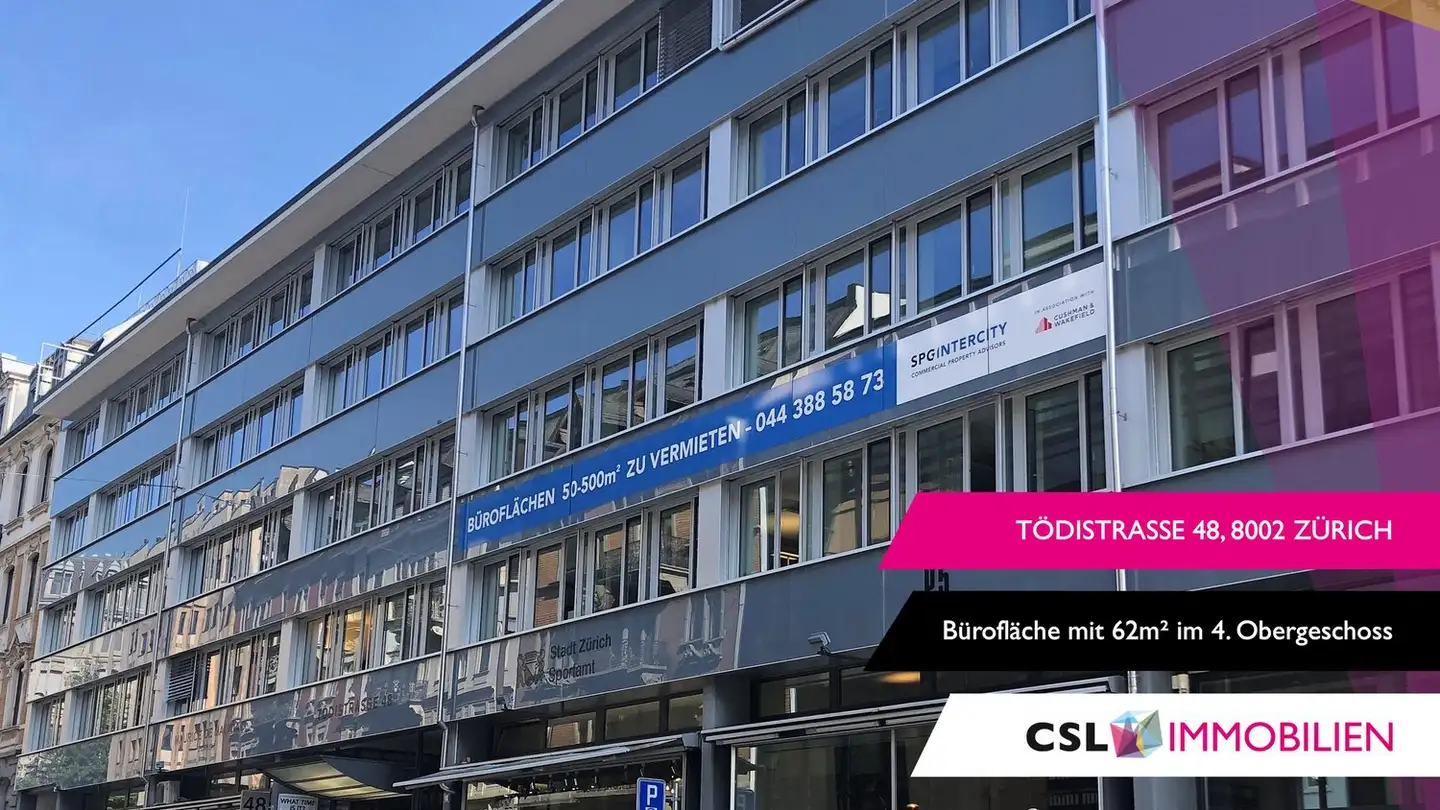 Commerciale in affitto - Tödistrasse 48, 8002 Zürich
