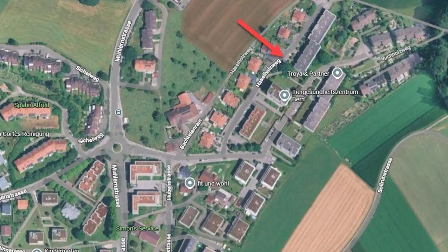 Single garage for rent - Haselholzweg 28, 3098 Schliern b. Köniz