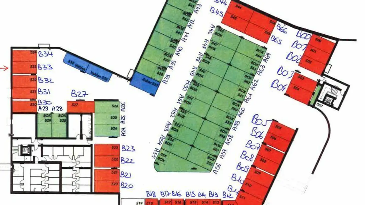 Underground parking space for rent - Route De Sion 38, 3960 Sierre - Photo 3