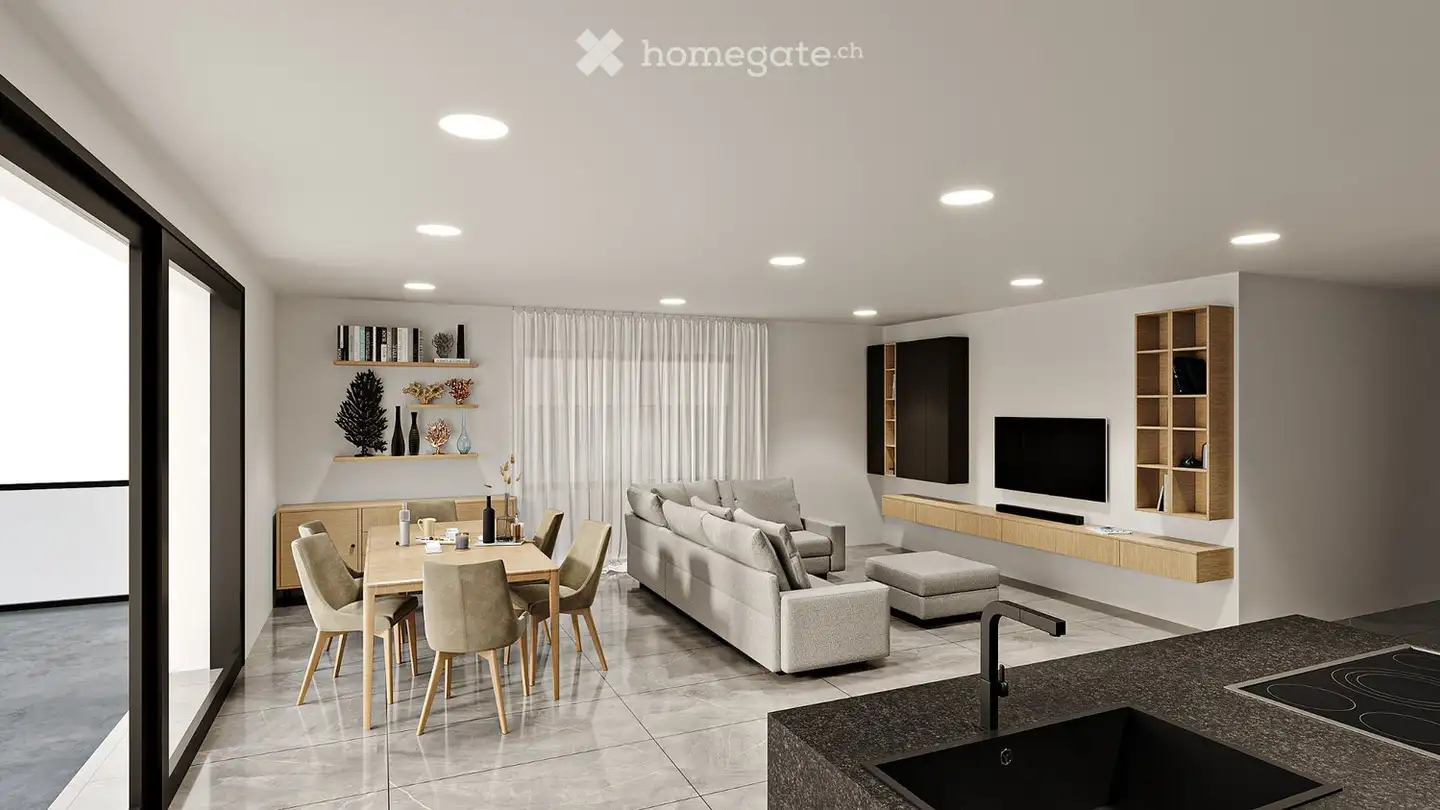 Appartement à louer - Bahnhofstrasse 12, 3946 Turtmann - Photo 3