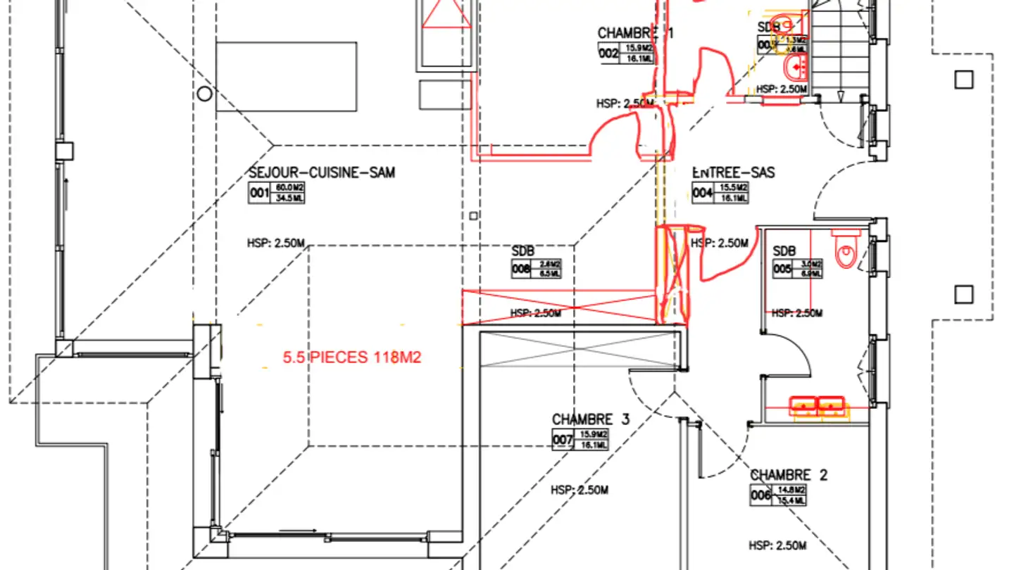Wohnung mieten - Route De Chenaux 20, 1091 Chenaux - Foto 2