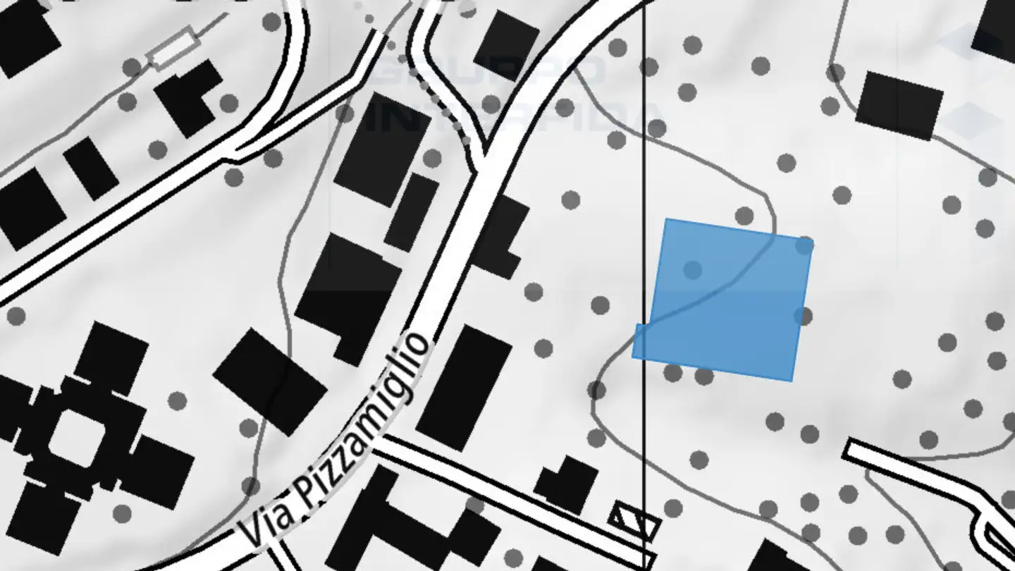 Terreno edificabile in vendita - Via Pizzamiglio, 6833 Vacallo