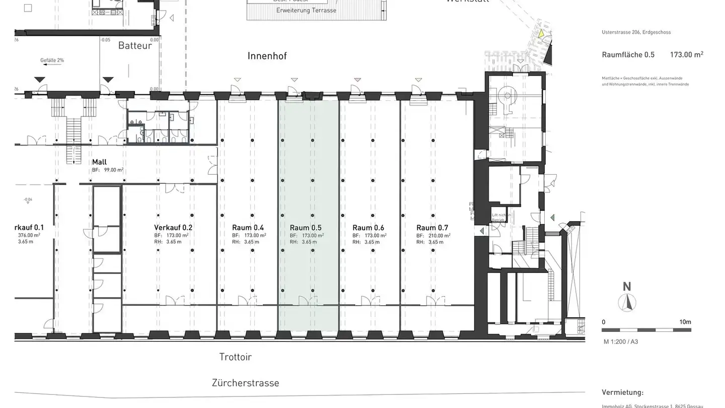 Shop for rent - Usterstrasse 202, 8620 Wetzikon ZH