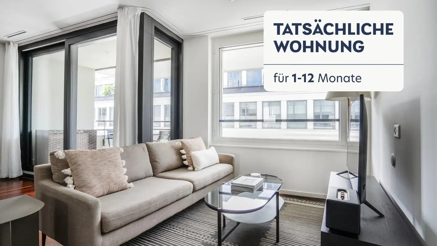 Furnished apartment for rent - Rüdigerstrasse 11, 8045 Zürich