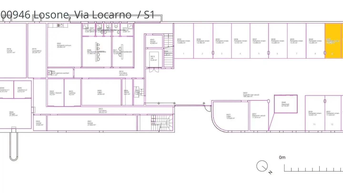 Outdoor parking space for rent - Via Locarno 25, 6616 Losone - Photo 4