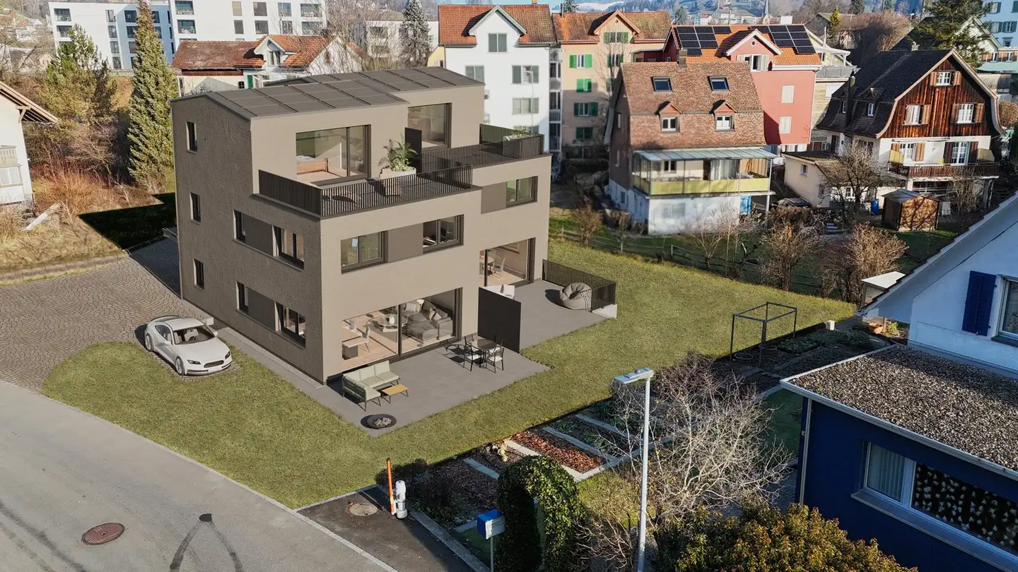 Maison jumelle à vendre - Felsenkellerstrasse 8, 8636 Wald ZH