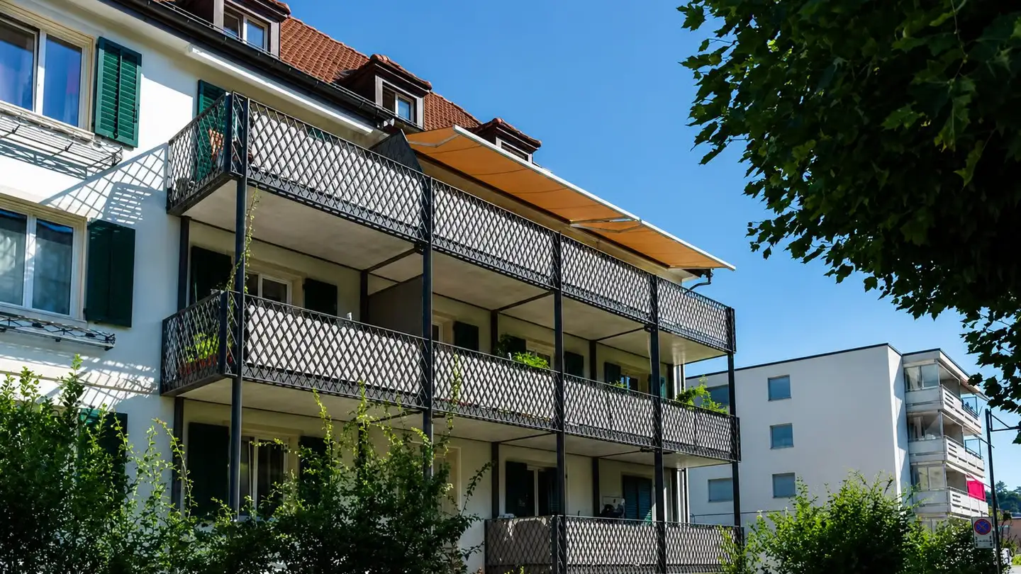 Dachgeschosswohnung mieten - Stadtbachstrasse 22, 5400 Baden