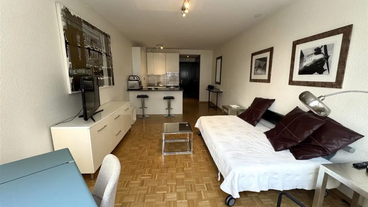 Furnished apartment for rent - Rue Des Glacis-De-Rive 17, 1207 Genève