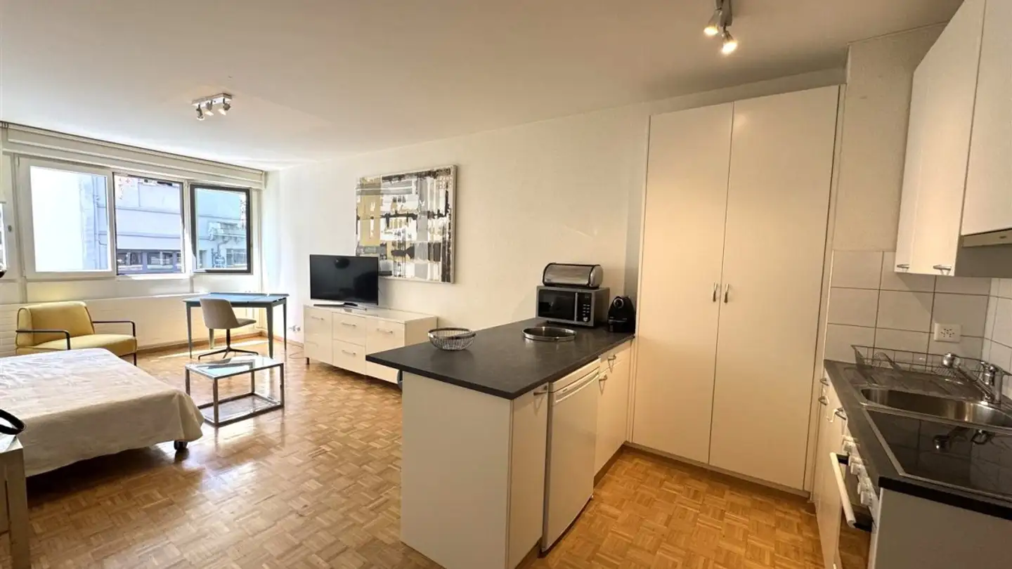 Furnished apartment for rent - Rue Des Glacis-De-Rive 17, 1207 Genève - Photo 2