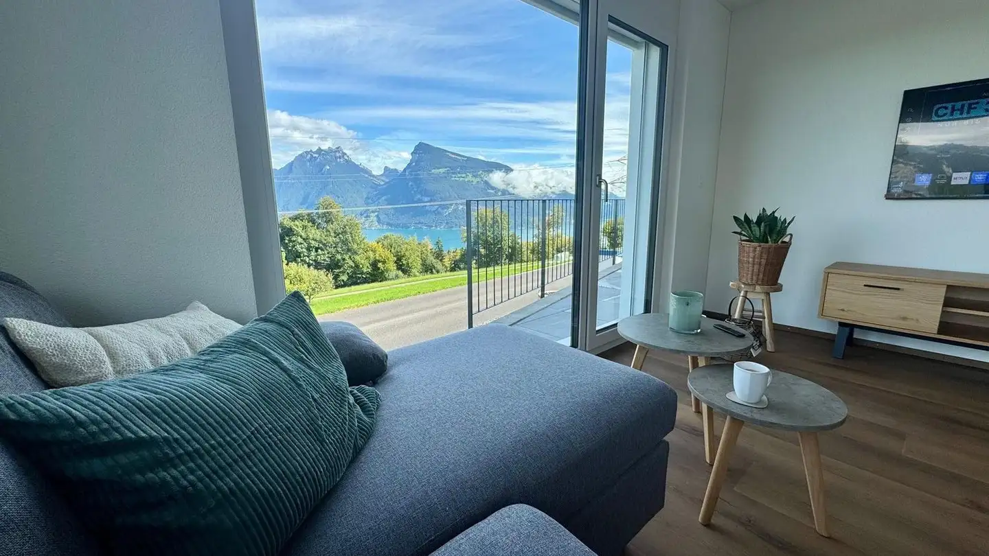 Terrassenwohnung mieten - Aeschimatte 1, 3703 Aeschi b. Spiez