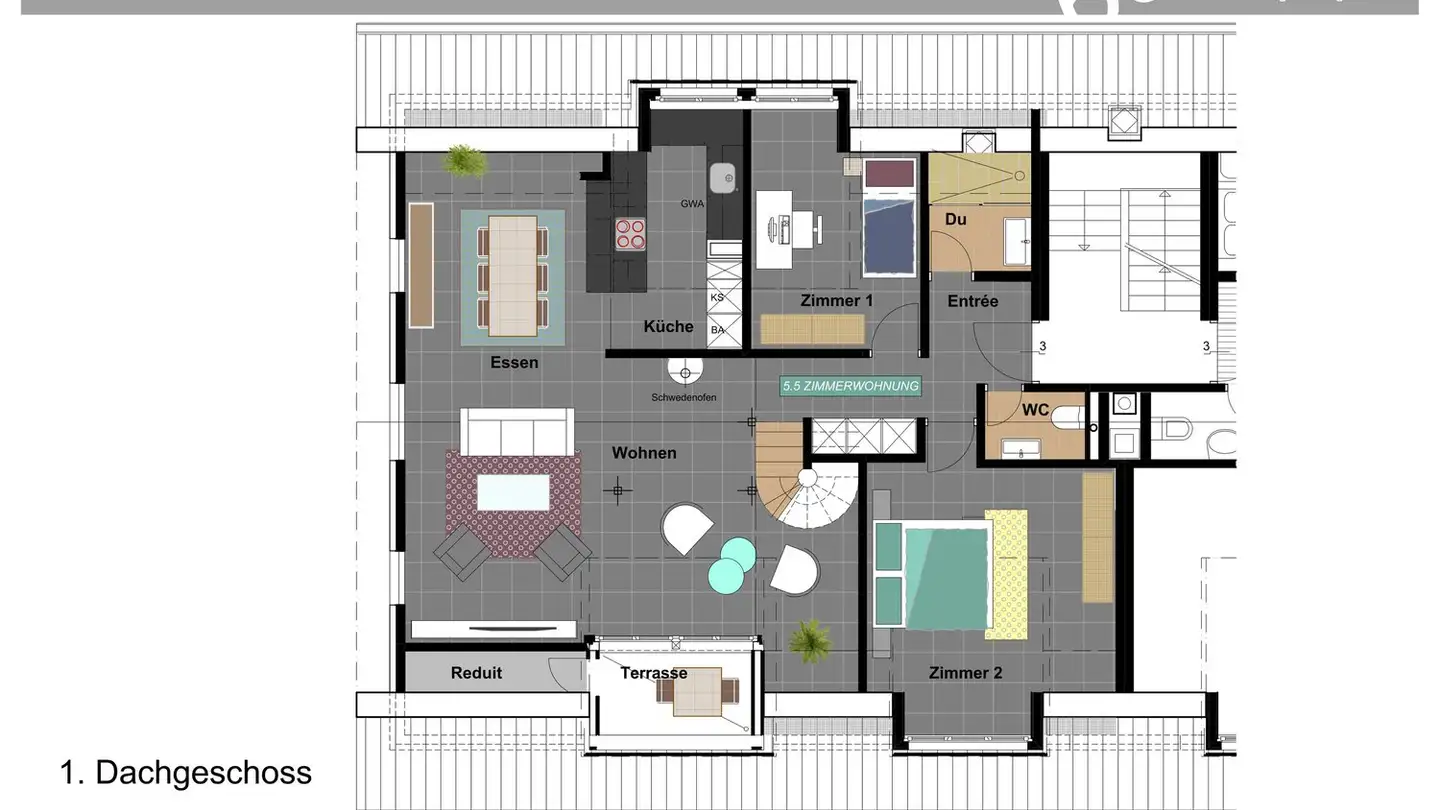 Duplex in affitto - Grundhofstrasse 68, 8404 Stadel (Winterthur)