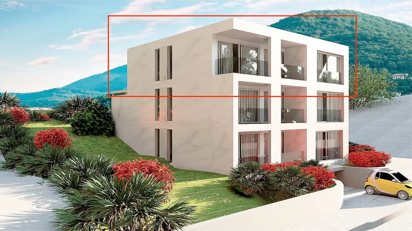 Penthouse for rent - Villaggio Del Sole, 6988 Ponte Tresa