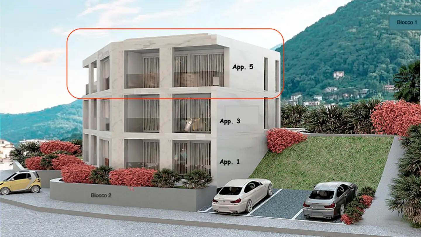 Penthouse for rent - Villaggio Del Sole, 6988 Ponte Tresa - Photo 2