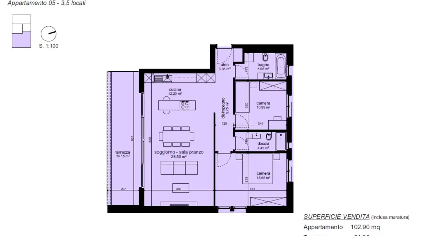 Appartamento in vendita - Strada Regina 128, 6982 Agno - Foto 4