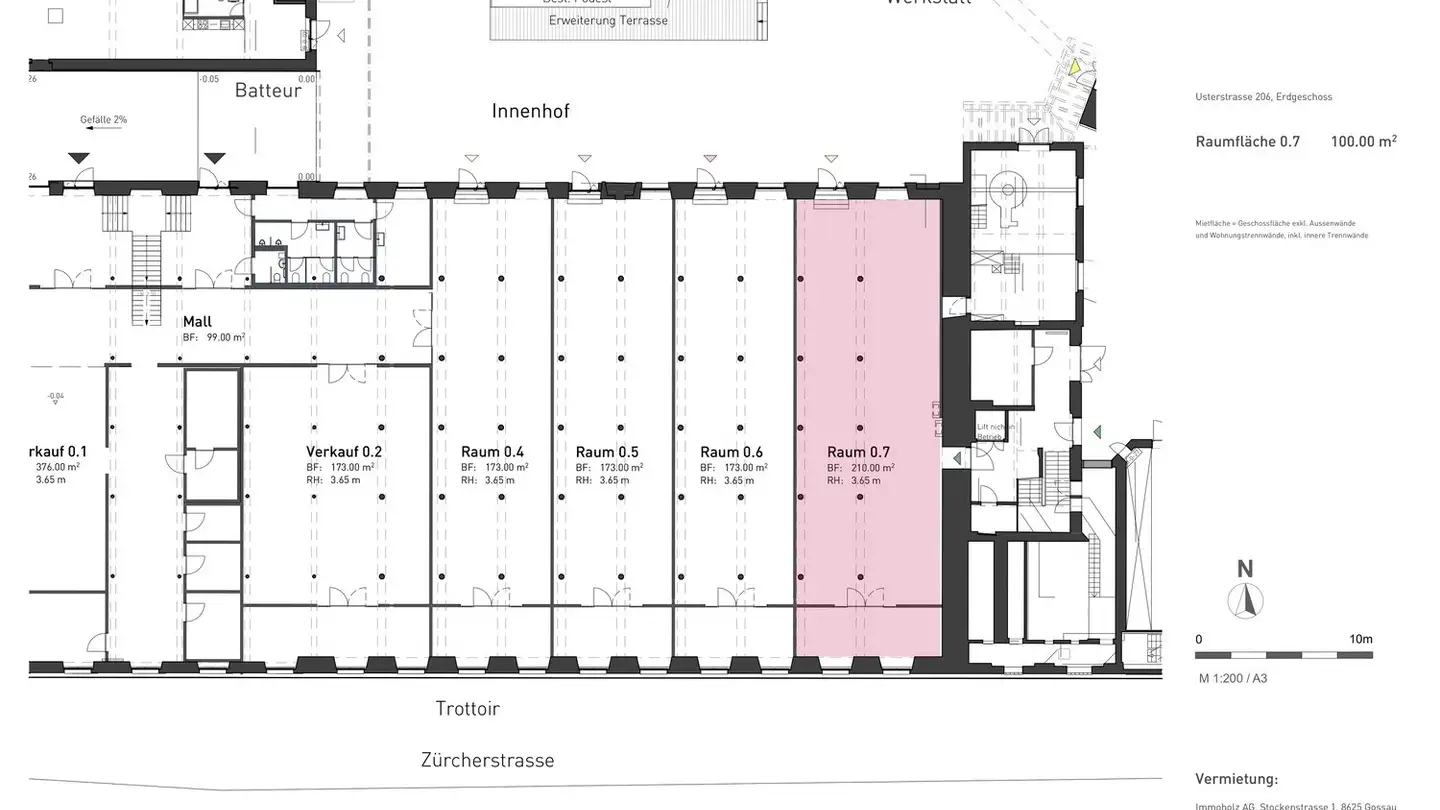 Industrial property for rent - Usterstrasse 202, 8620 Wetzikon ZH
