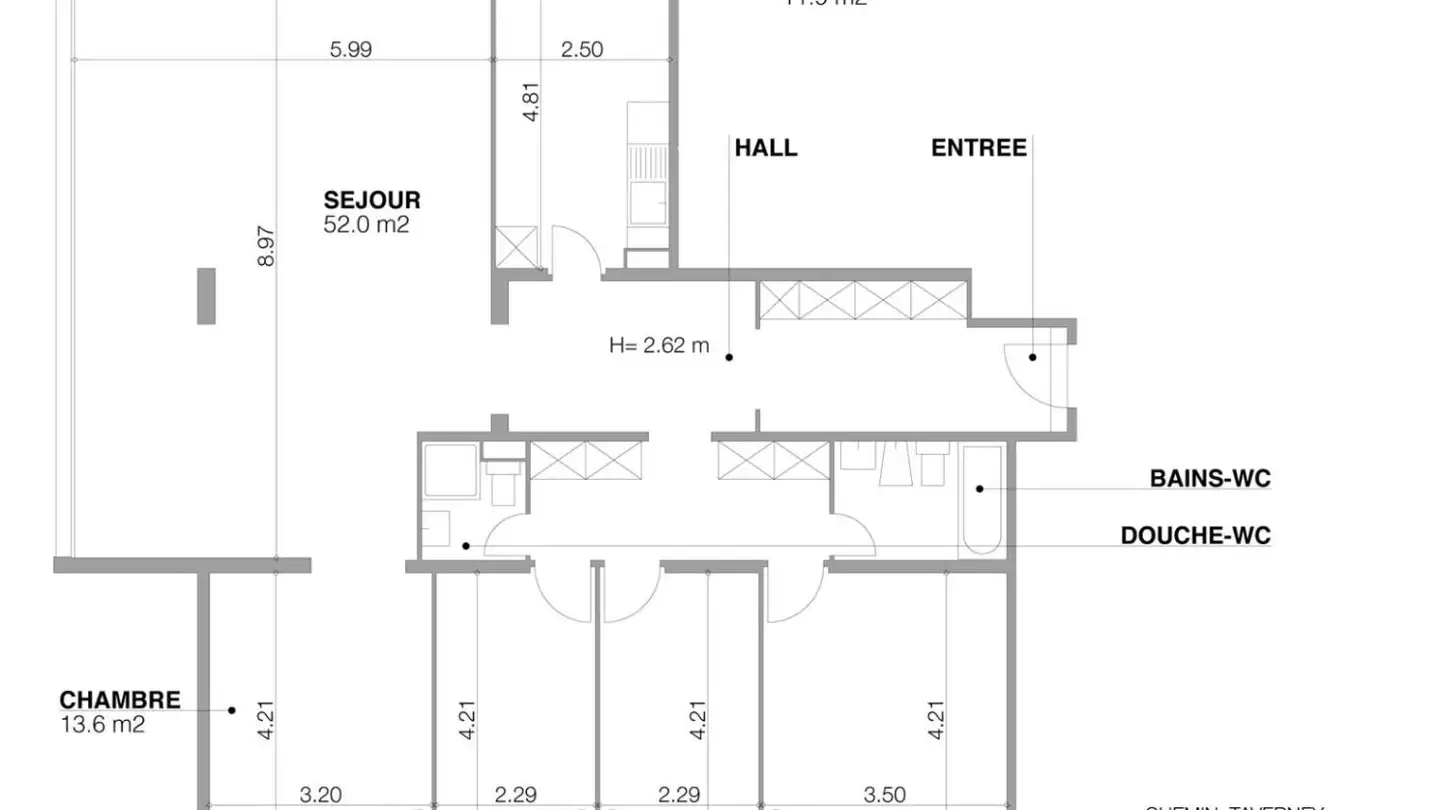 Appartamento in affitto - Chemin Taverney 5, 1218 Le Grand-Saconnex - Foto 4