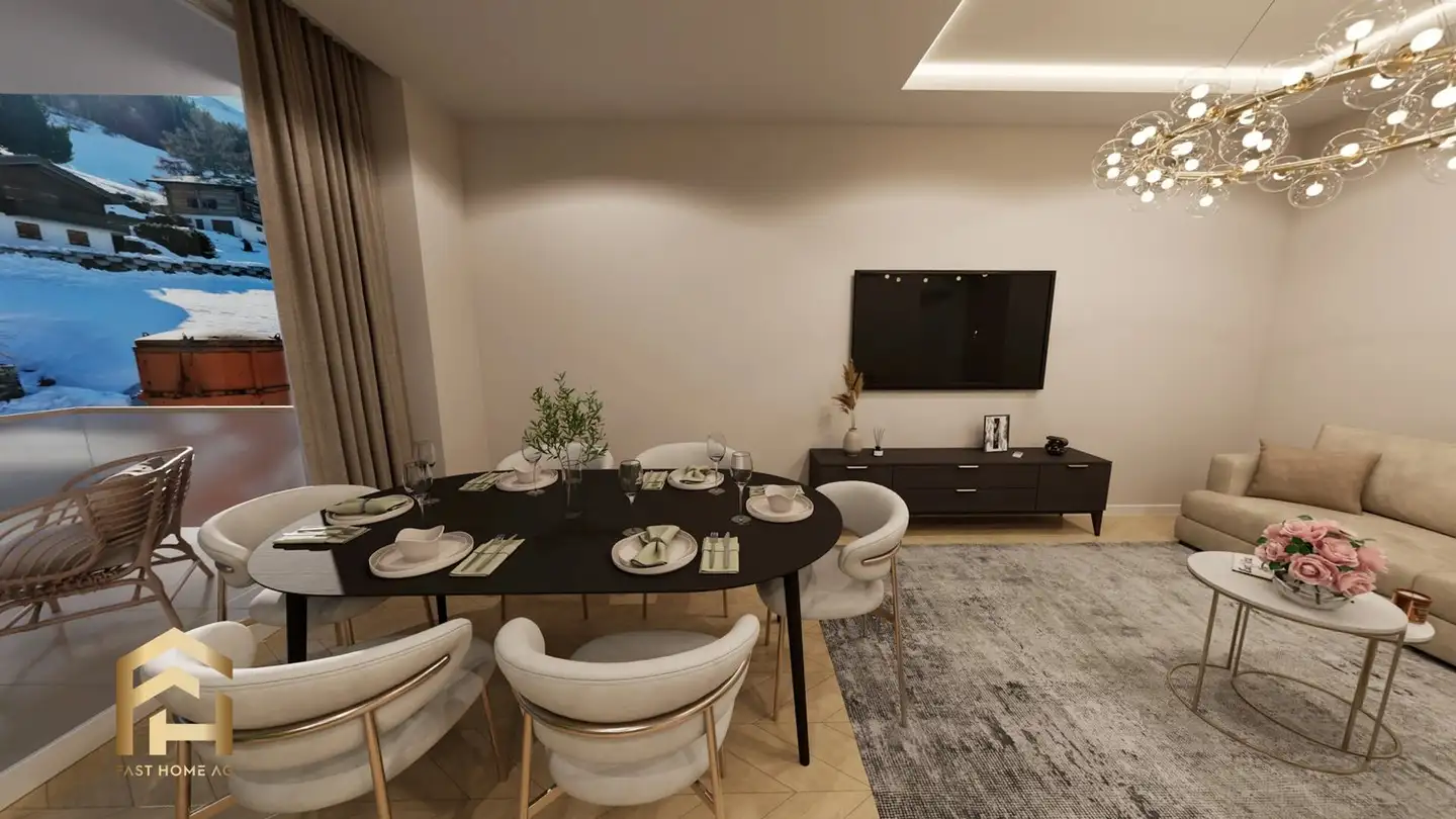 Wohnung kaufen - 3944 Unterbäch VS - Foto 2