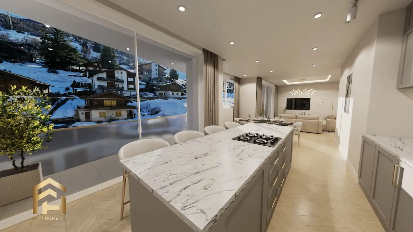 Penthouse kaufen - 3944 Unterbäch VS - Foto 2