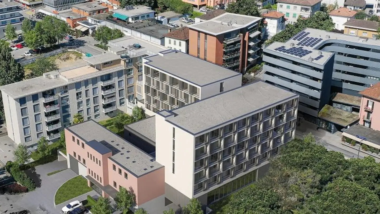 Appartement à louer - Via San Gottardo 115, 6900 Massagno