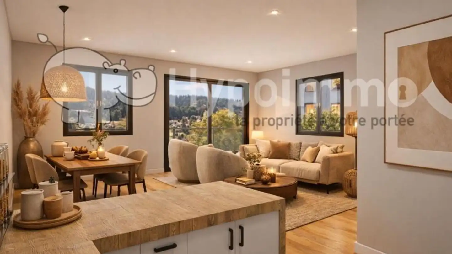 Appartement à vendre - Rue Georges-Perrenoud 34, 2400 Le Locle
