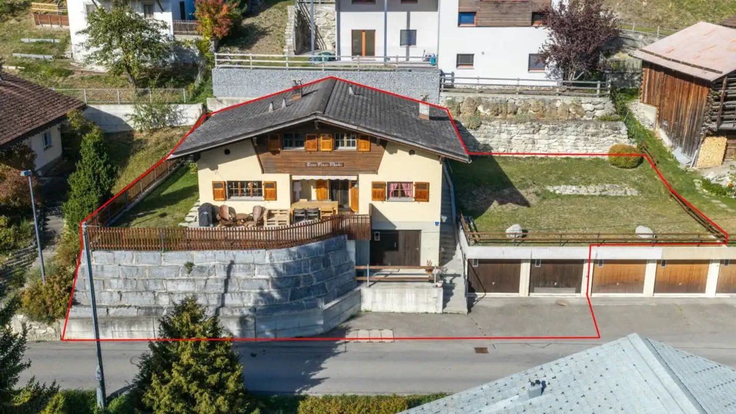Casa singola in vendita - Sper Scola 6, 7154 Ruschein