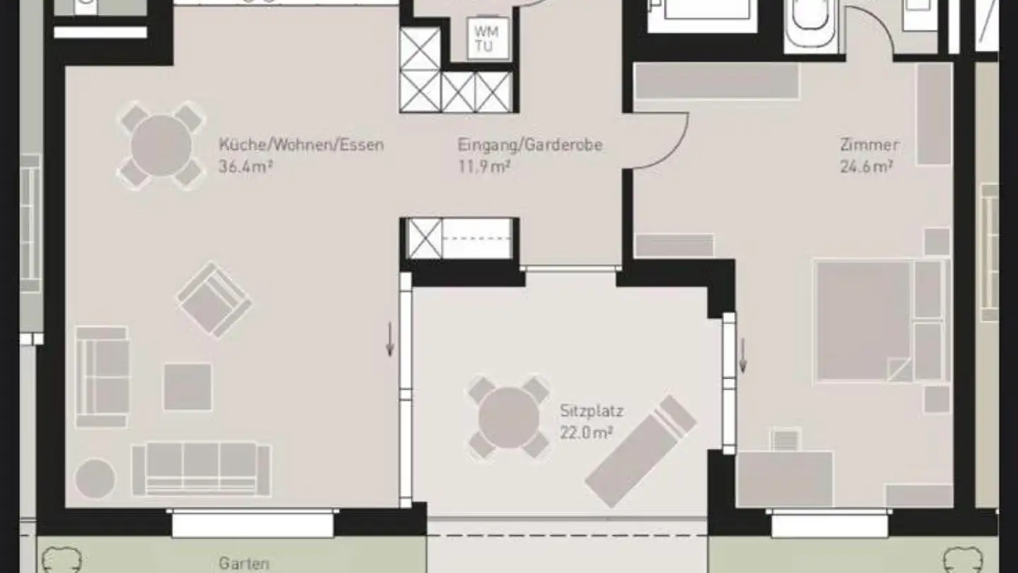 Appartamento in affitto - Grünaurain 1, 6206 Neuenkirch - Foto 2