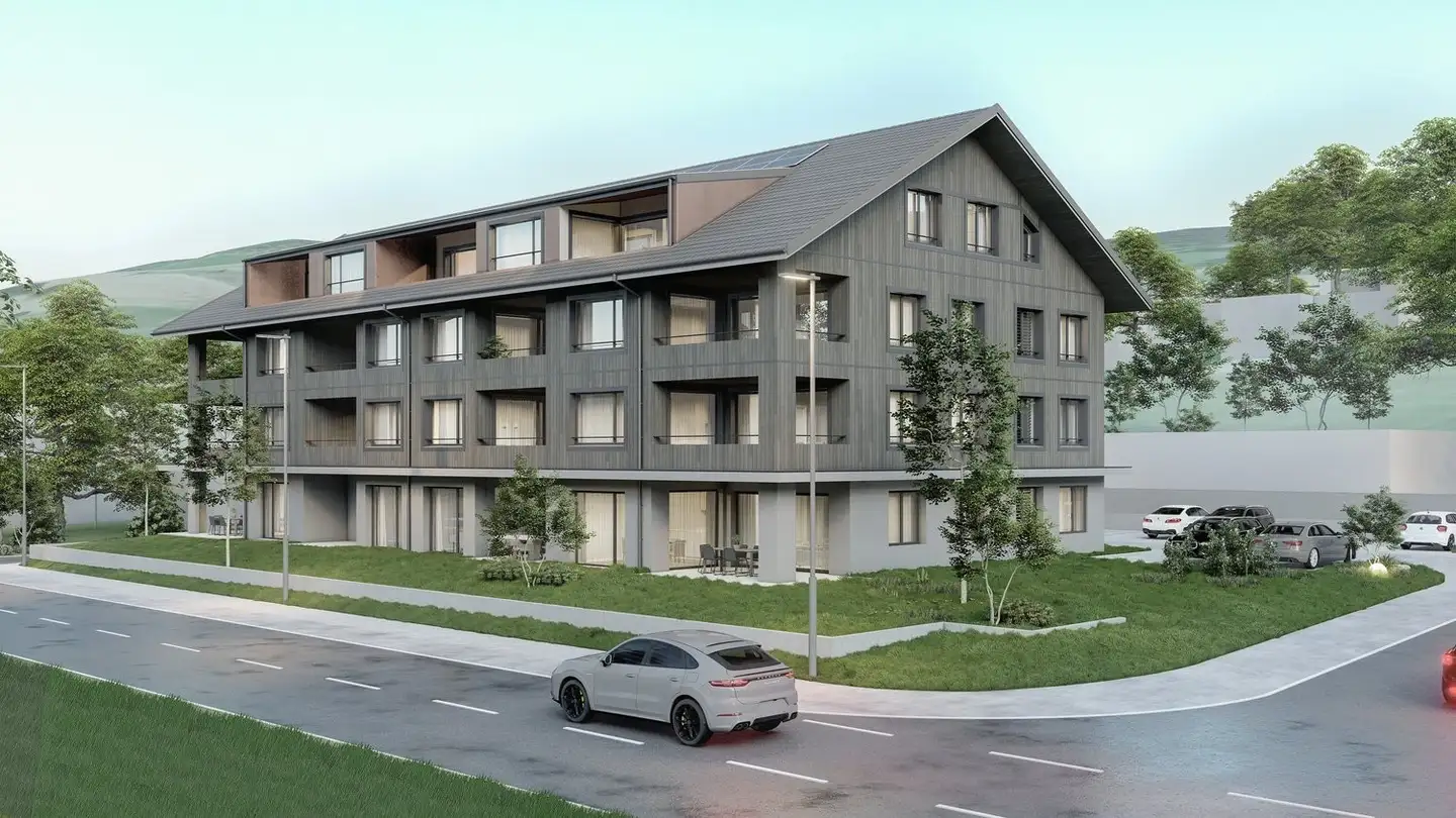 Appartement à louer - Kantonsstrasse 6, 6253 Uffikon