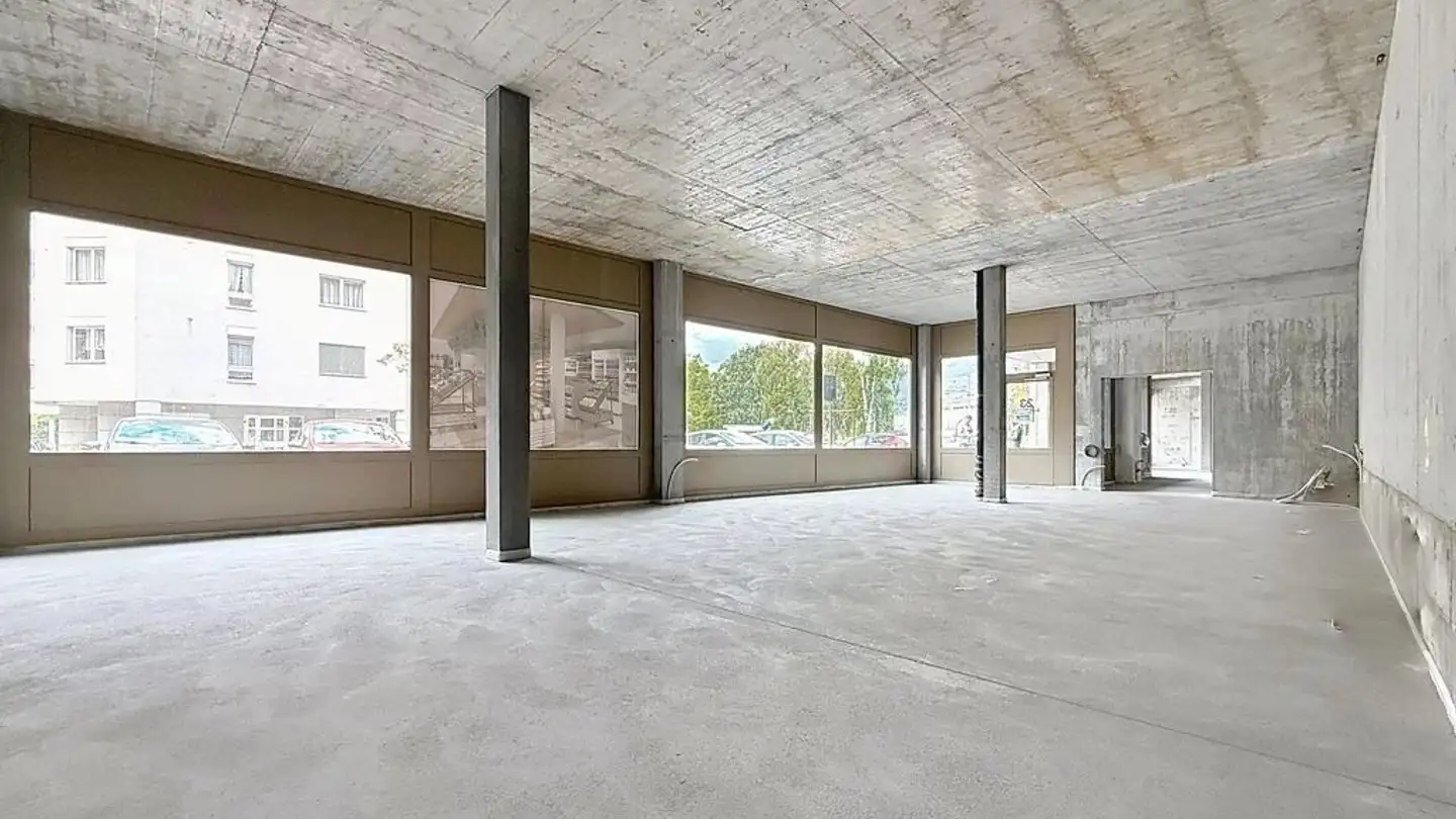 Commerciale in affitto - Bäretstrasse 21, 3930 Visp - Photo 2