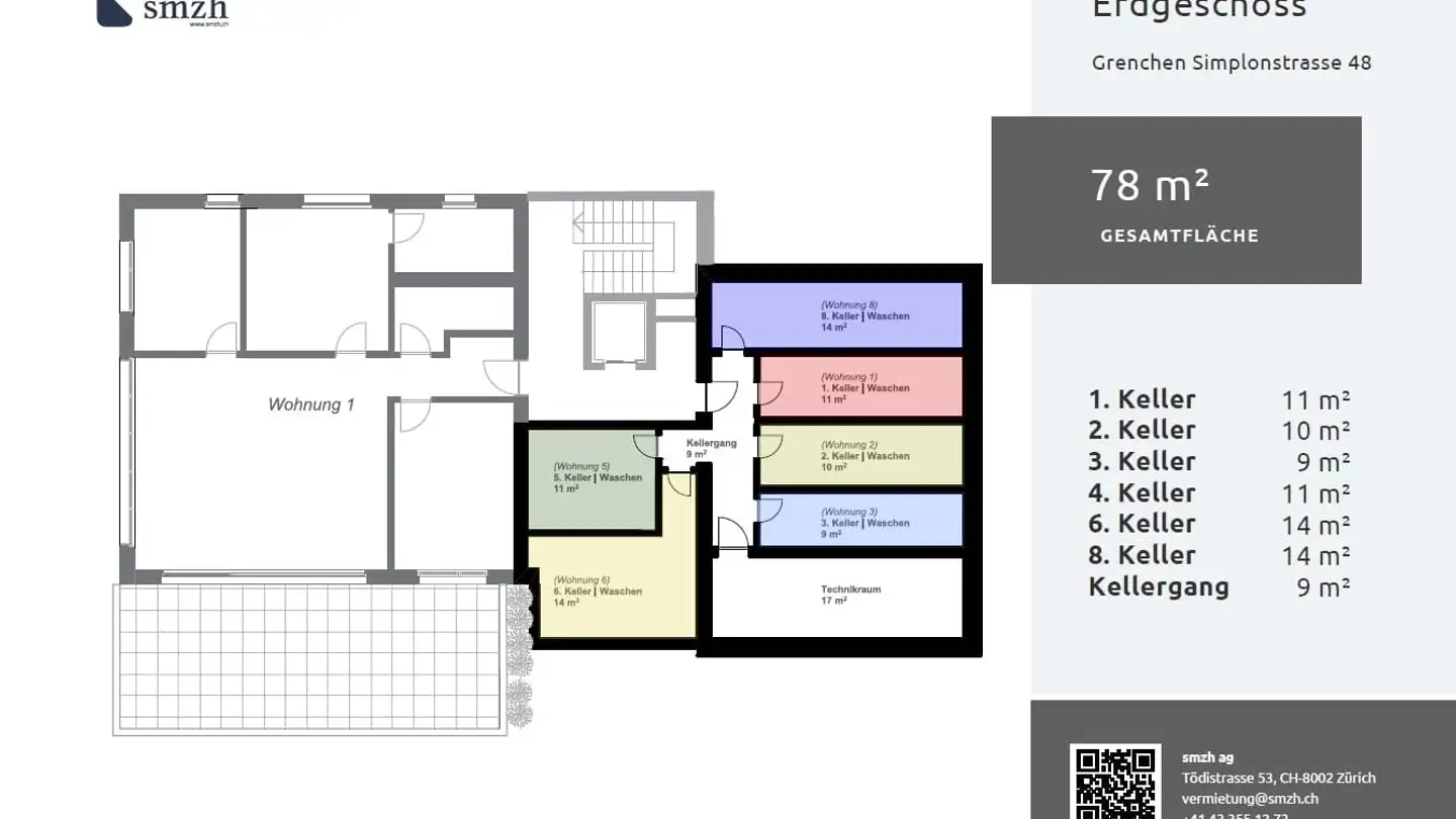 Wohnung mieten - Simplonstrasse 48, 2540 Grenchen - Foto 3