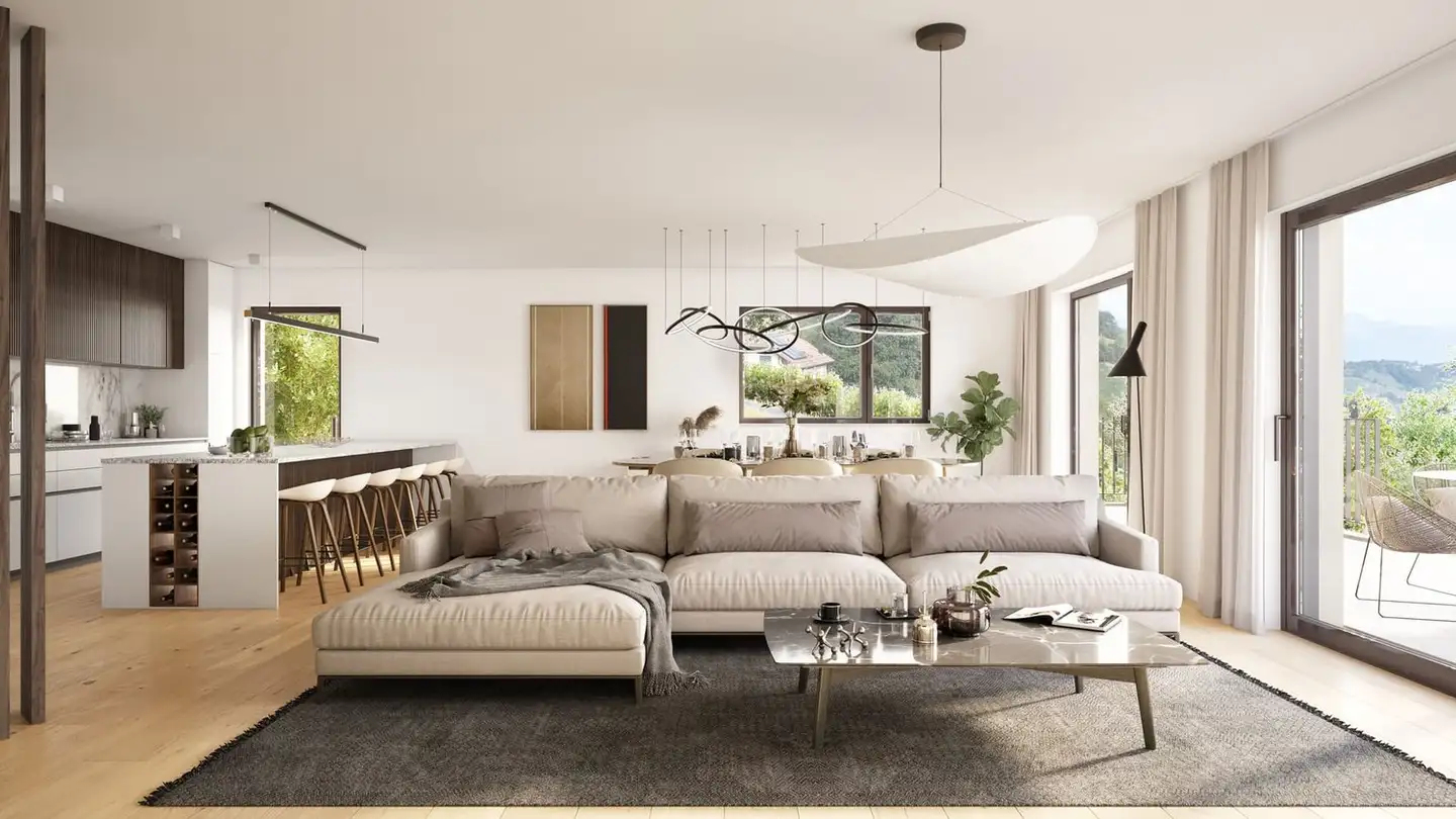 Maison en terrasse à vendre - Chemin De La Branche 21, 1091 Grandvaux - Photo 4