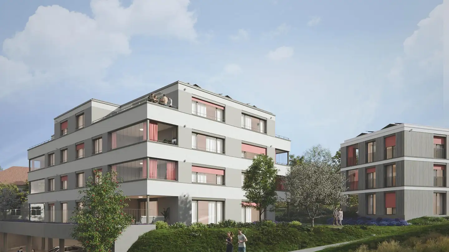 Appartement à louer - Kellerrainstrasse 11, 8912 Obfelden