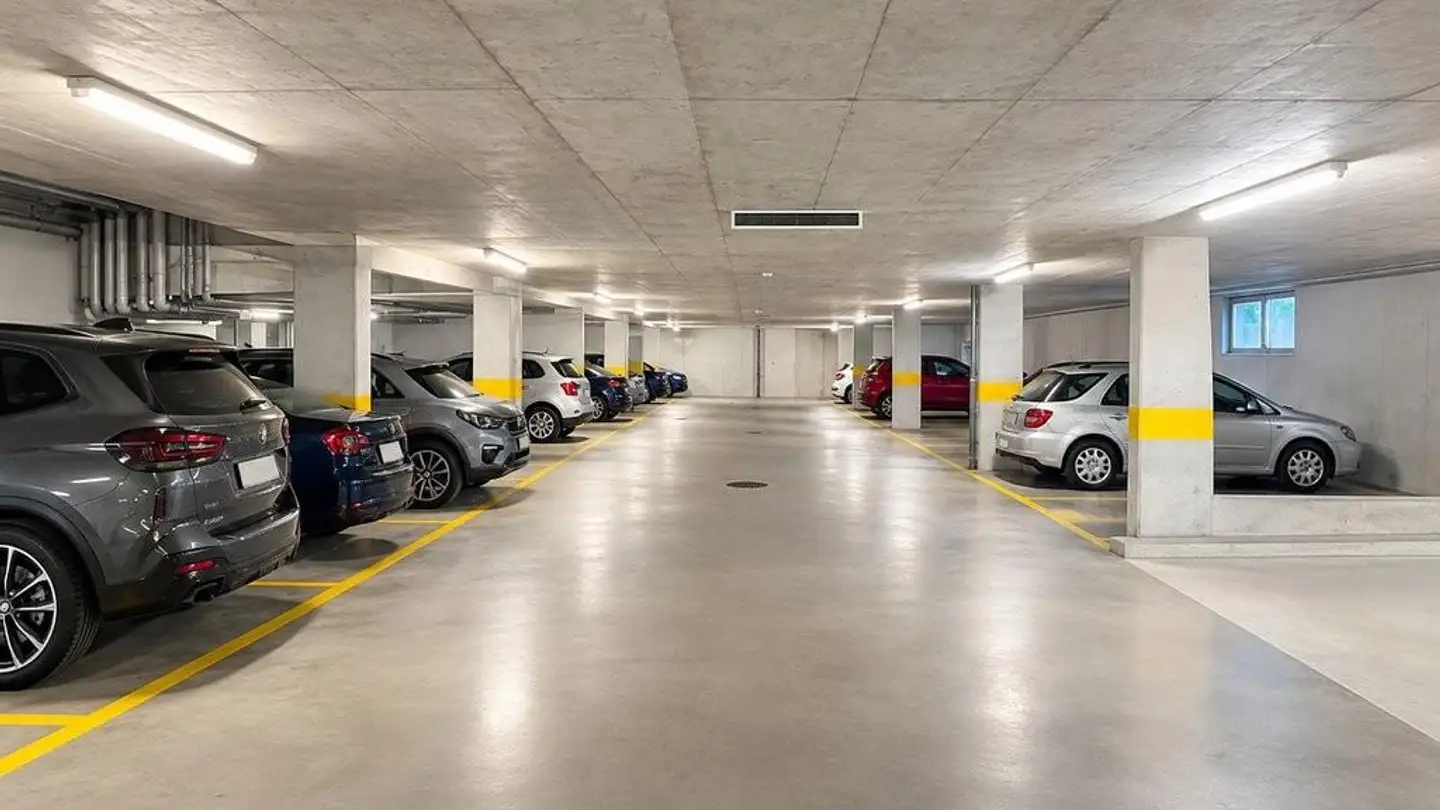 Single garage for rent - Brüggbühlstrasse 107a, 3172 Niederwangen b. Bern