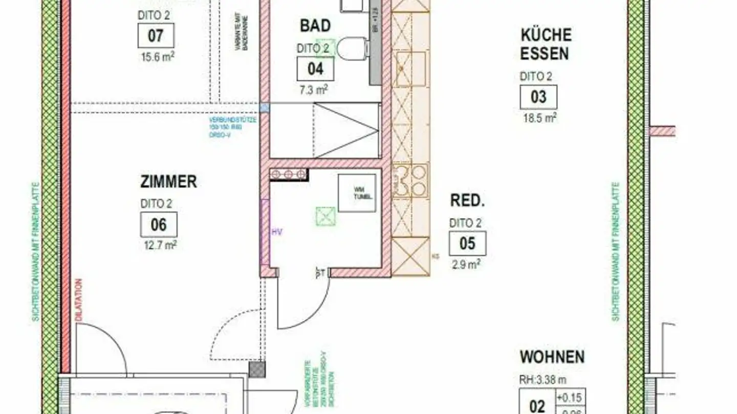 Loft in affitto - Im Brand 1, 8200 Schaffhausen - Photo 2