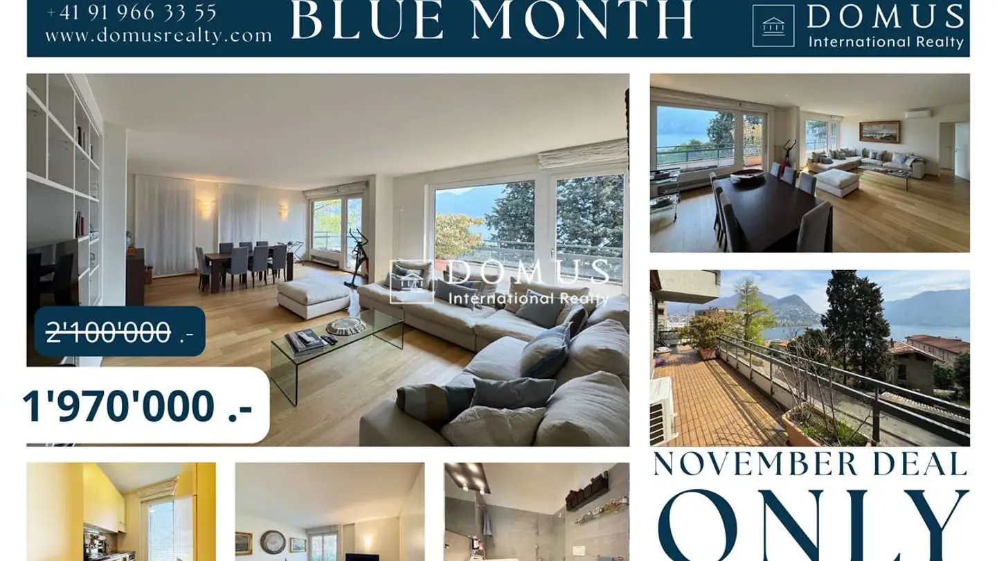 Wohnung kaufen - Via Giuseppe Motta, 6900 Lugano