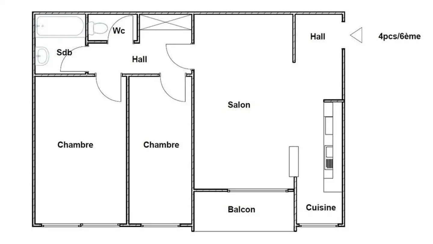 Wohnung mieten - Avenue De Châtelaine 87, 1219 Châtelaine - Foto 2