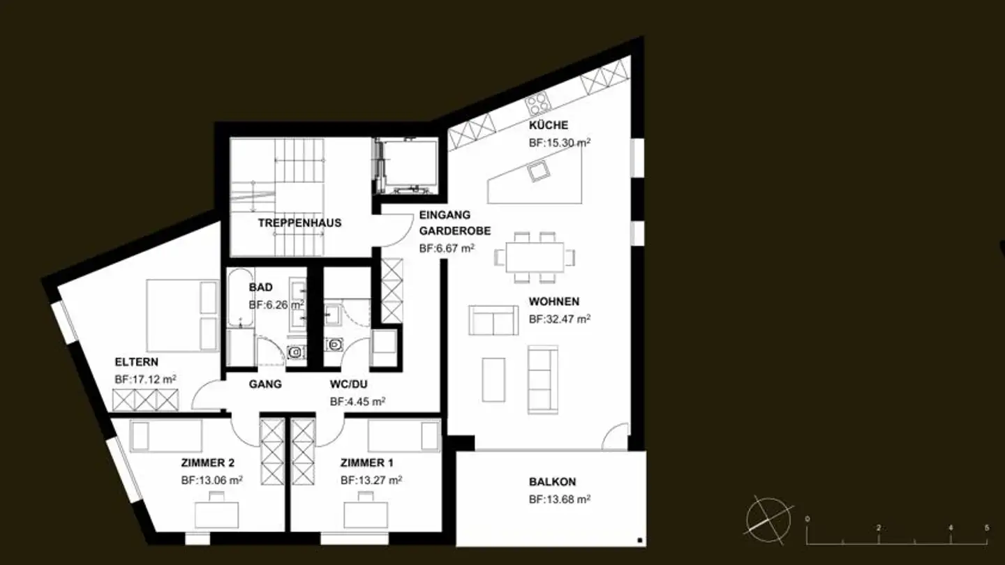 Appartamento in affitto - Obermattli 8e, 6064 Kerns - Foto 4