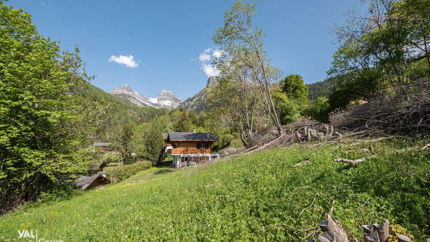 Terrain constructible à vendre - Chemin Du Bisse, 1911 Ovronnaz