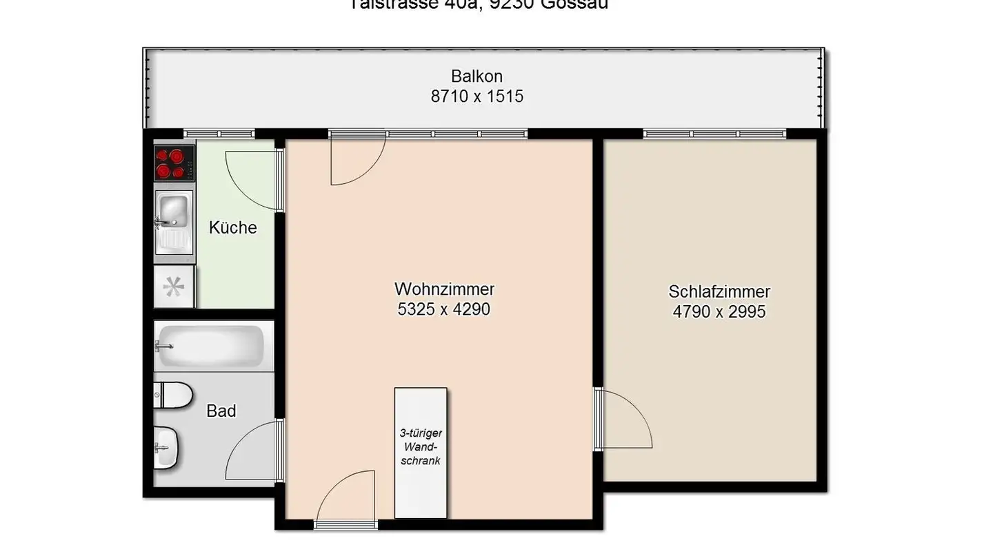 Appartamento in affitto - Talstrasse 40a, 9200 Gossau SG - Photo 2