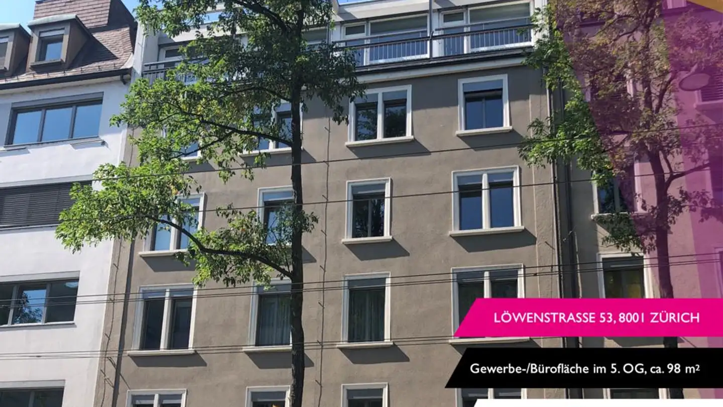 Spazio ufficio in affitto - Löwenstrasse 53, 8001 Zürich