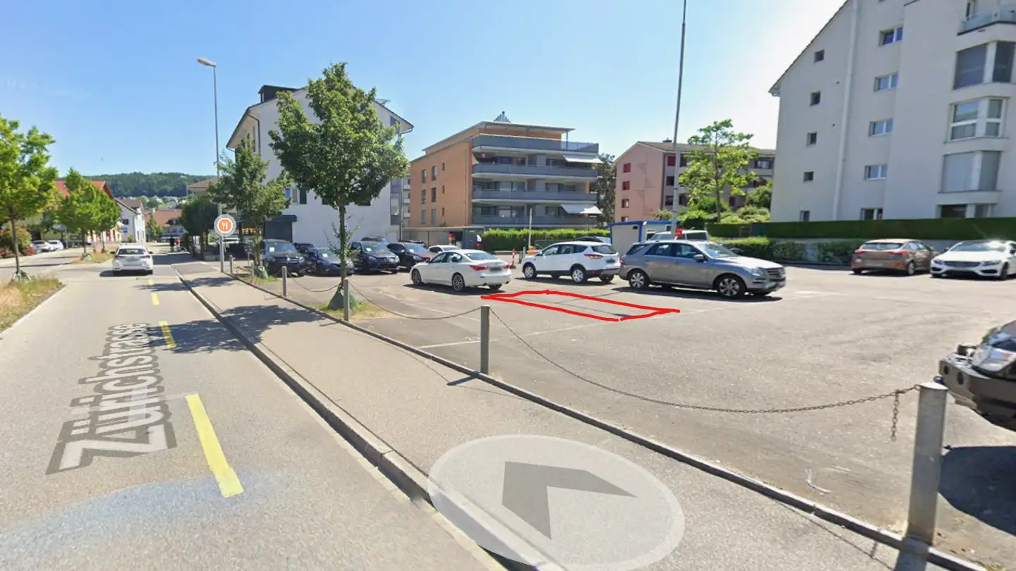 Outdoor parking space for rent - Zürichstrasse 9, 8910 Affoltern am Albis