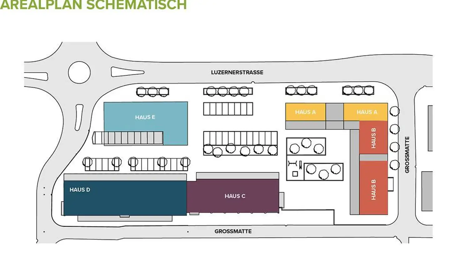 Commercial à louer - Grossmatte 28, 6014 Luzern - Photo 3
